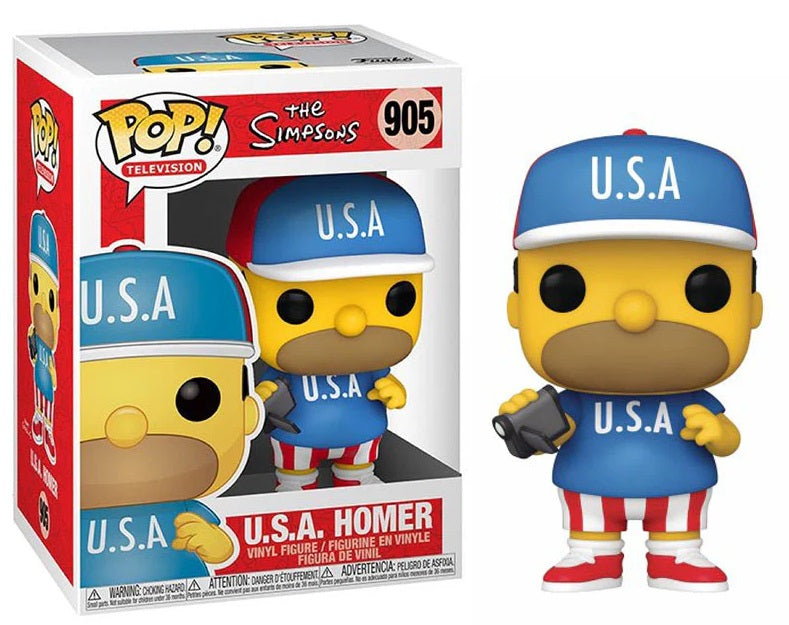 USA Homer (Homero) #905 - The Simpsons Funko Pop!