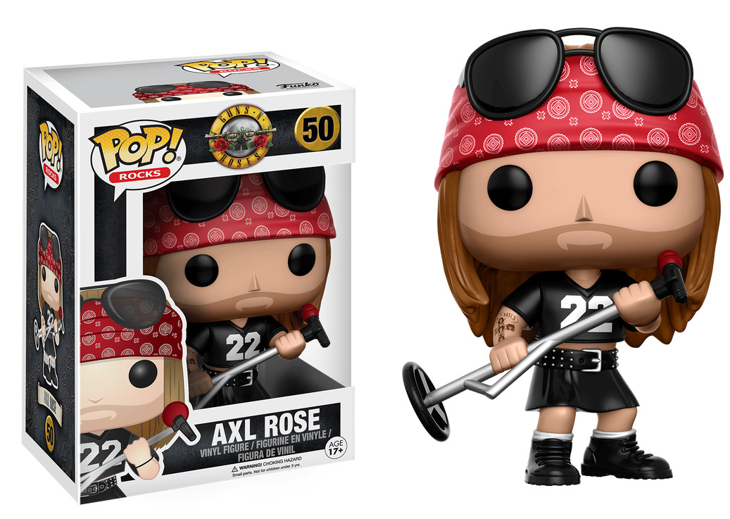 Axl Rose #50 - Music Rocks Guns & Roses Funko Pop!