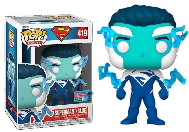 Superman Blue Fall Convention #419 – DC Universe Funko Pop!