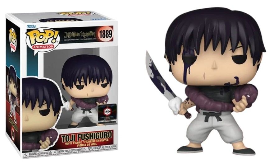 Toji Fushiguro Chalice Collectibles #1889 - Jujutsu Kaisen Funko Pop!