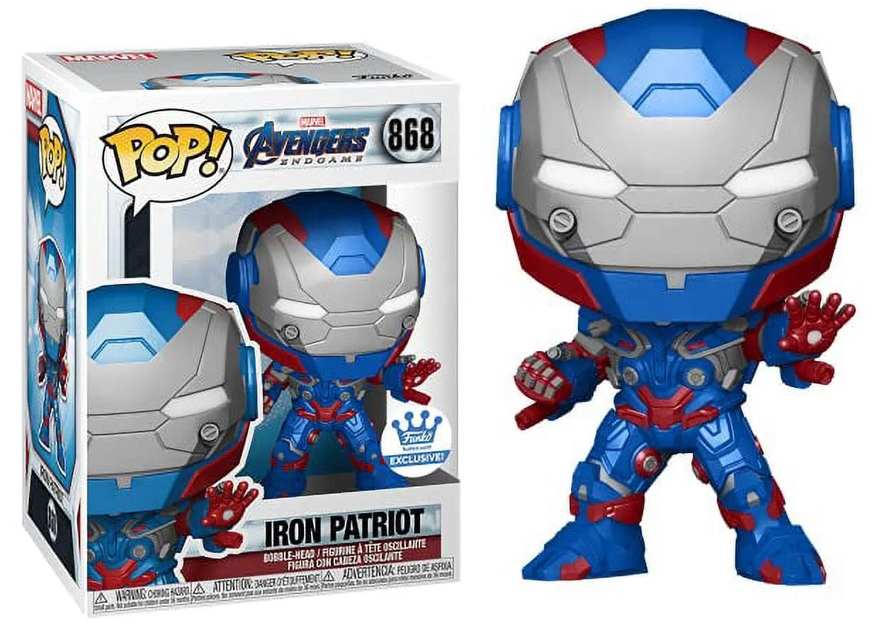 Iron Patriot Funko Shop #868 - Marvel's Avengers Endgame Funko Pop!