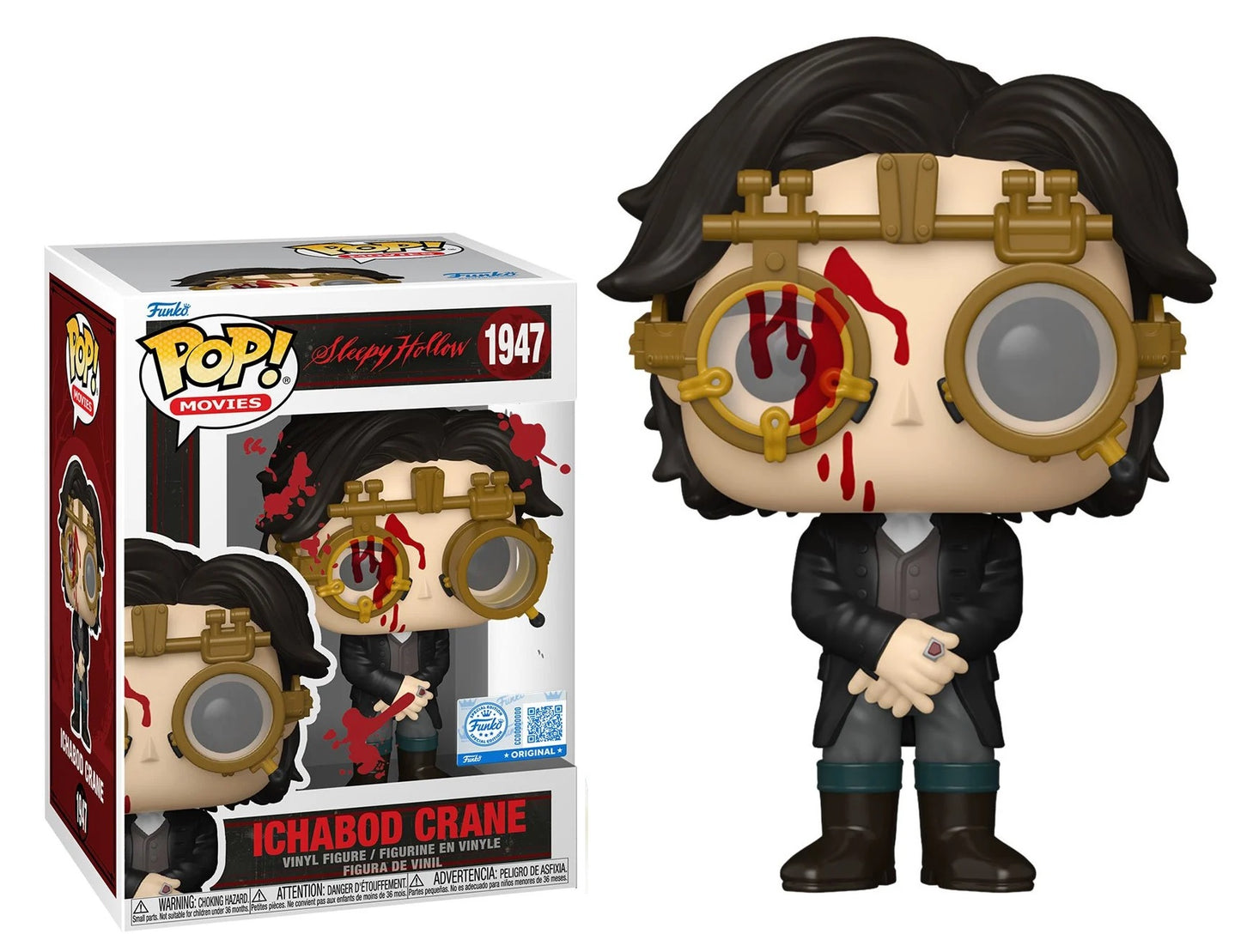 Preventa Ichabod Crane EE Exclusive #1947 - Sleepy Hollow Funko Pop!