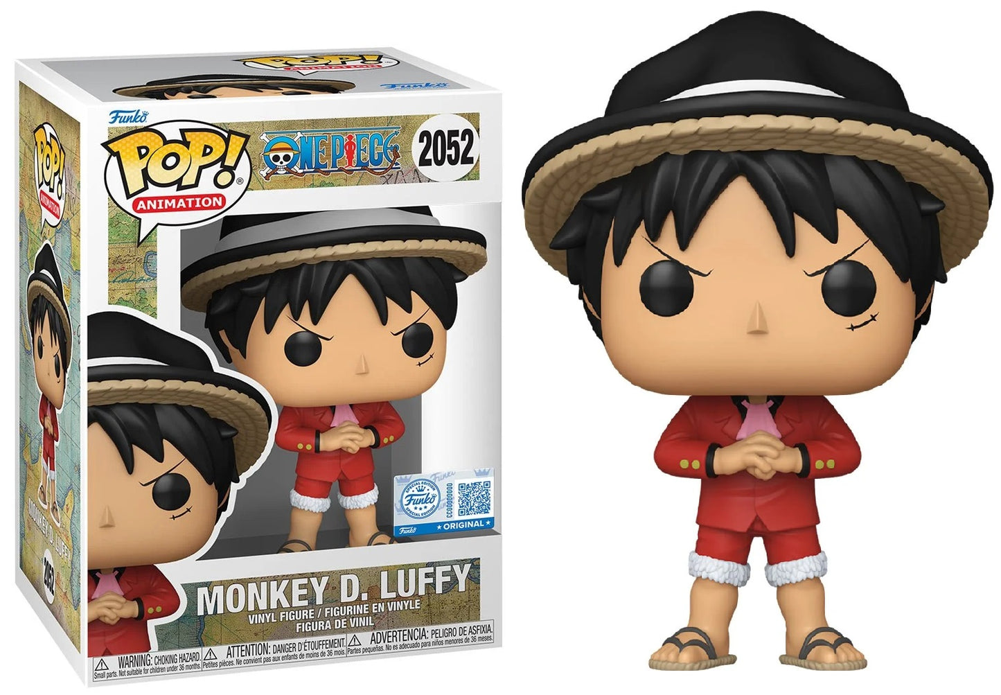 Monkey D. Luffy Exclusive #2052 - One Piece Funko Pop!