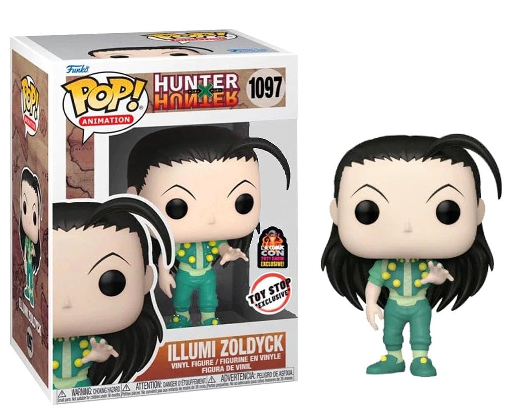Illumi Zoldyck Toy Stop LA Comic Con #1097 - Hunter X Hunter Funko Pop!