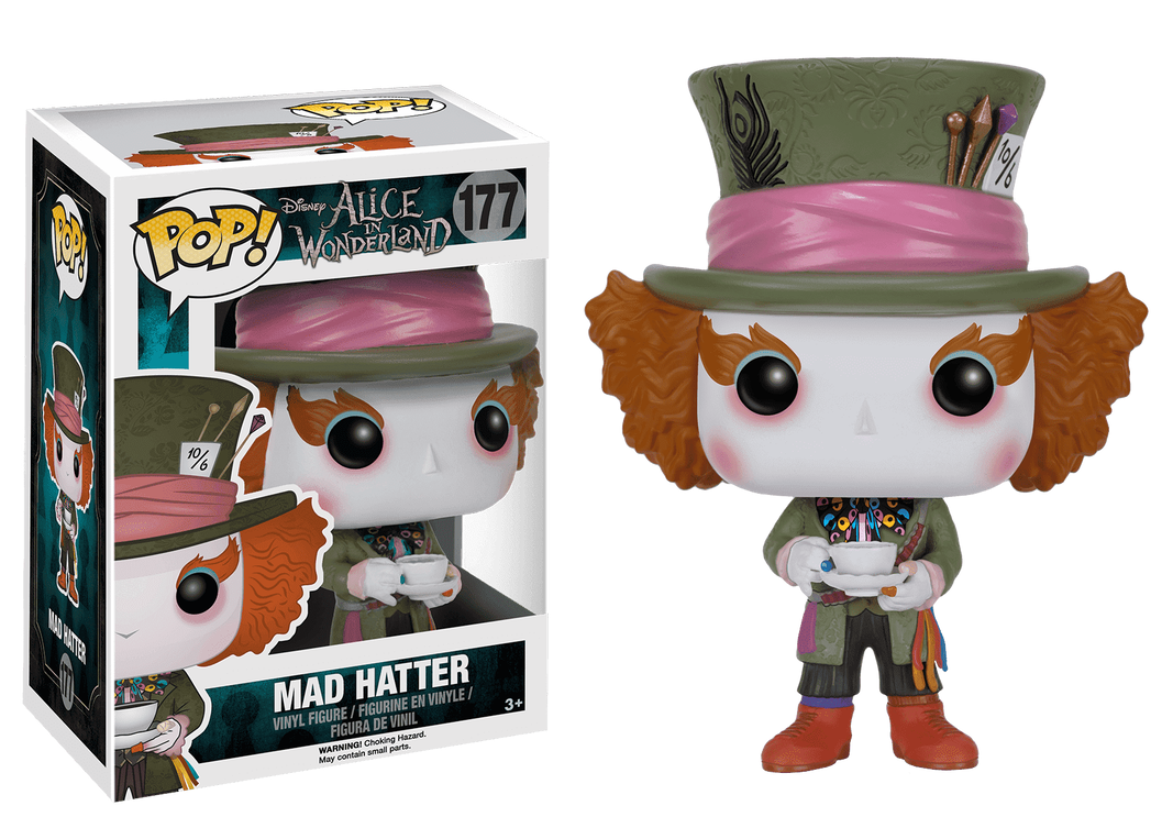 Mad Hatter #177 - Disney's Alice in Wonderland (Alicia en el pais de las Maravillas) Funko Pop!