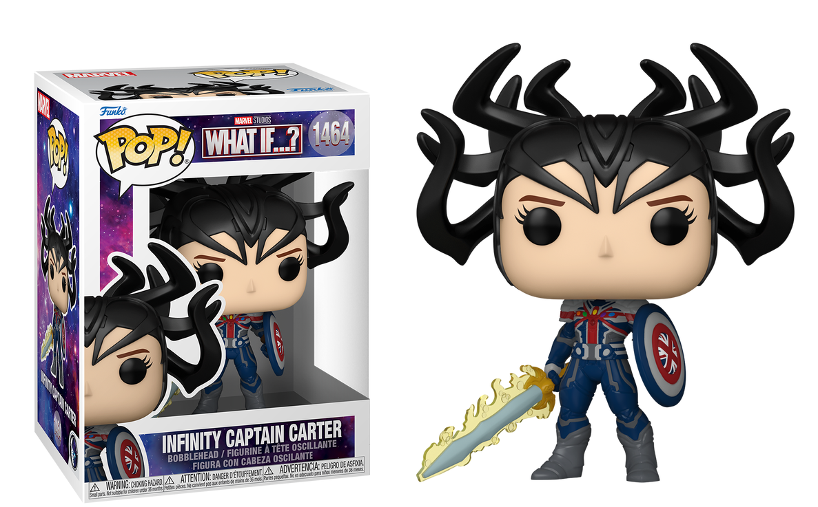 Por Encargo - Infinity Captain Carter #1464 - Marvel's What If... Funko Pop!
