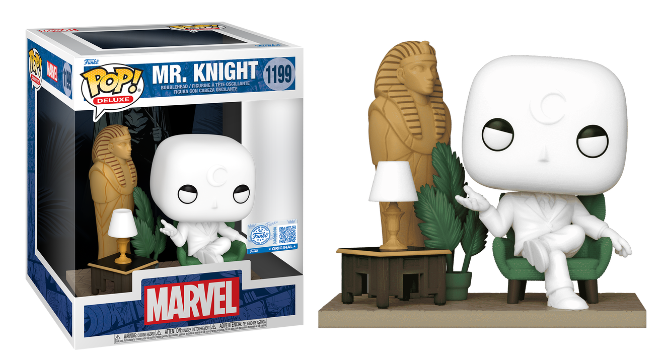 Preventa Rápida Mr. Knight Deluxe #1199 - Marvel Funko Pop!