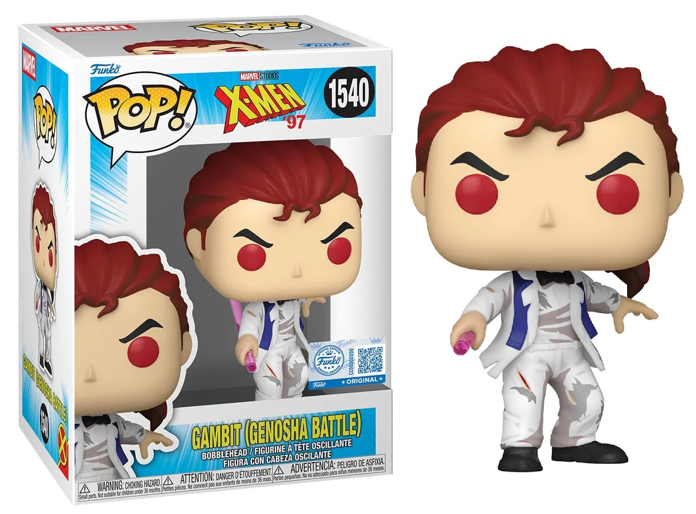 Por encargo - Gambit (Genosha Battle) Exclusive #1540 - Marvel's X-Men 97 Funko Pop!