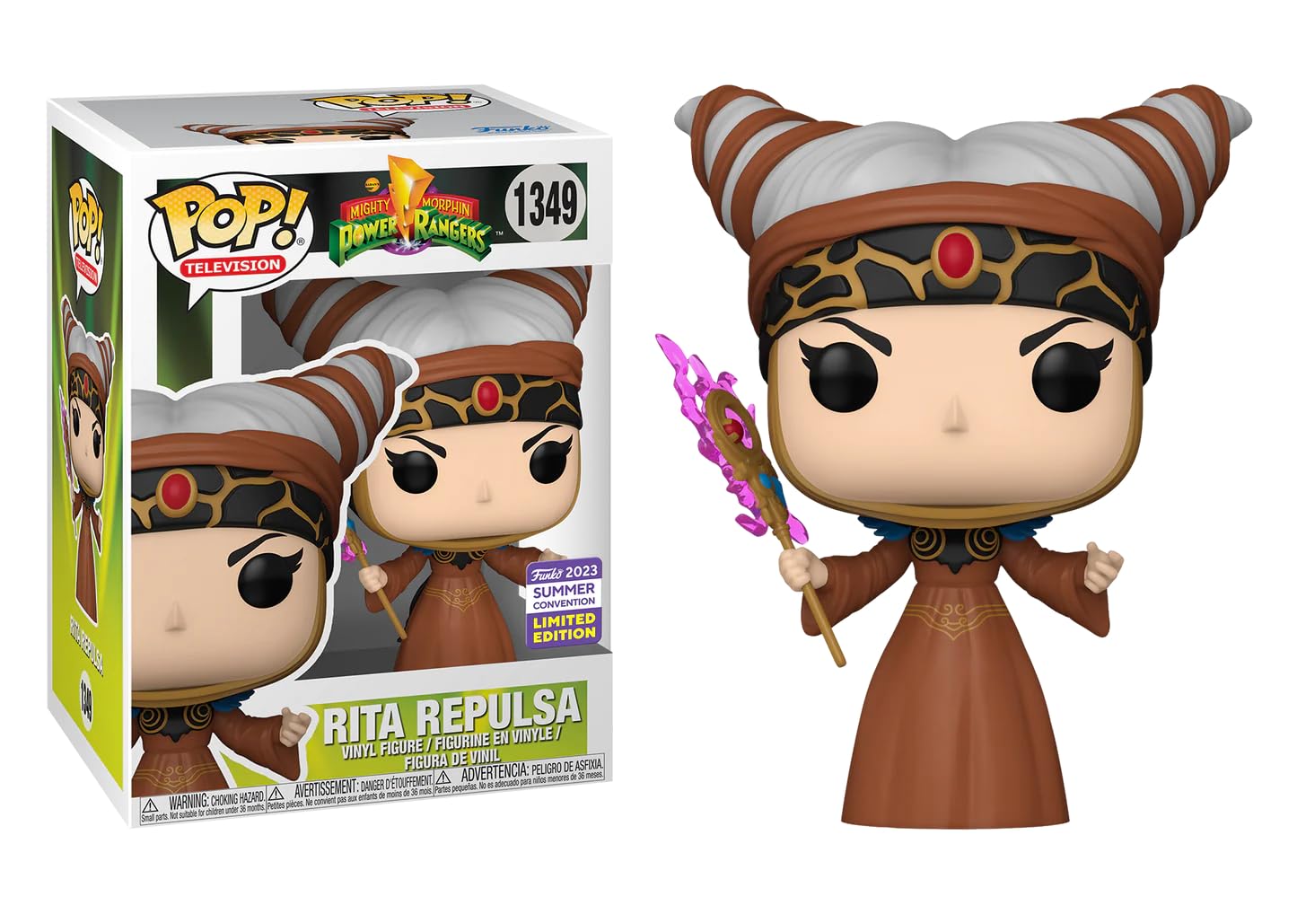 Rita Repulsa 2023 Summer Convention #1349 - Power Rangers Funko Pop!