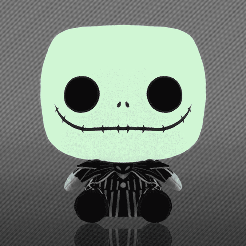 Jack Skellington Peluche GITD- Nightmare Before Christmas Funko Plush!