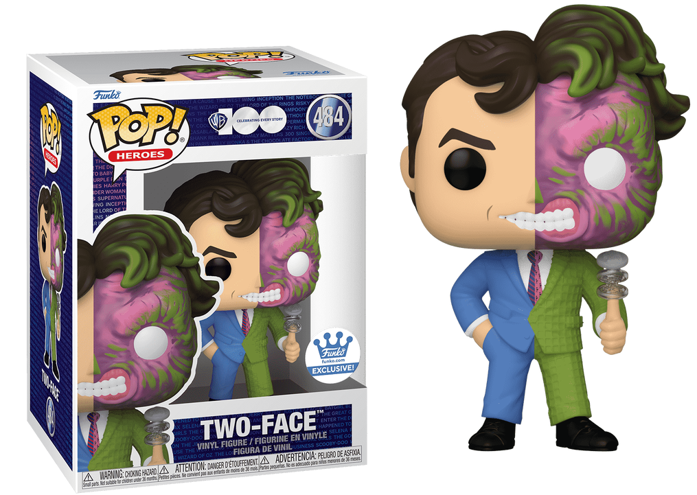 Two-Face Funko Shop #484 - DC Universe Warner 100 Batman Funko Pop!