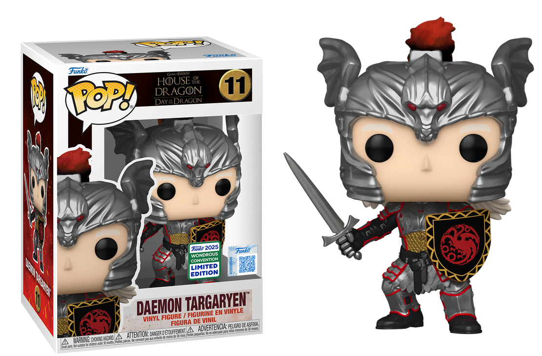 Por Encargo Daemon Targaryen Wondrous Convention 2025 #11 - House of The Dragon Funko Pop!