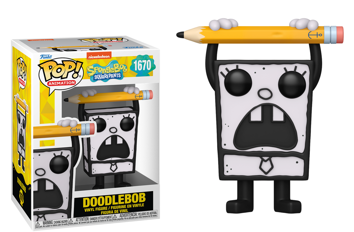 Doodlebob #1670 - Spongebob Squarepants (Bob Esponja) Funko Pop!