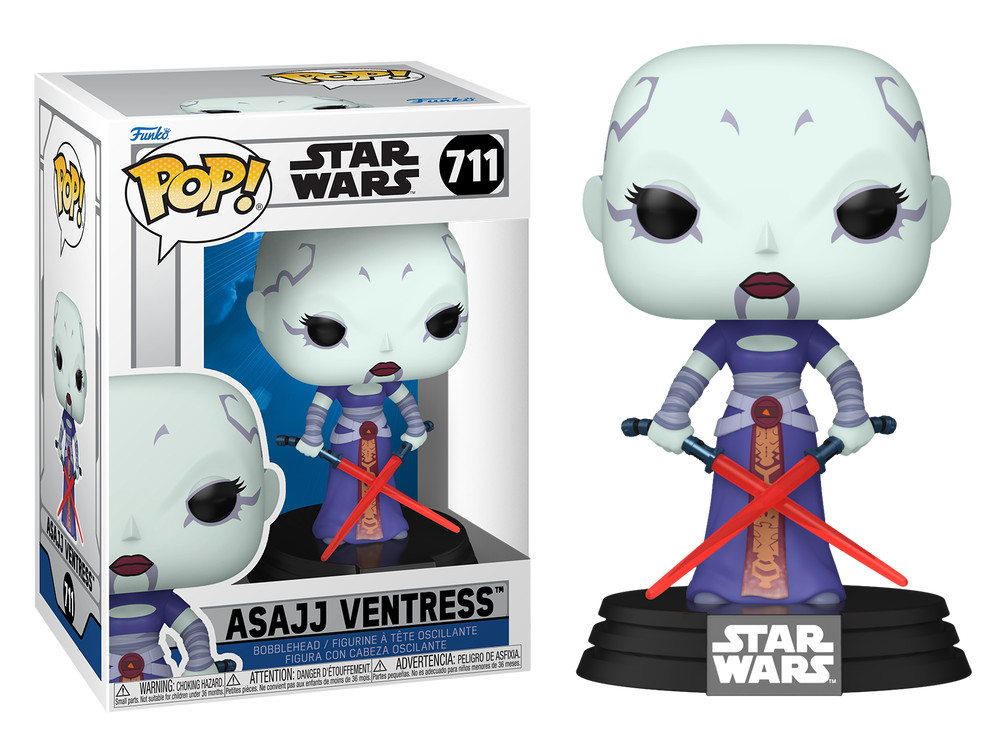 Preventa Asajj Ventress #711 - Star Wars The Clone Wars Funko Pop!