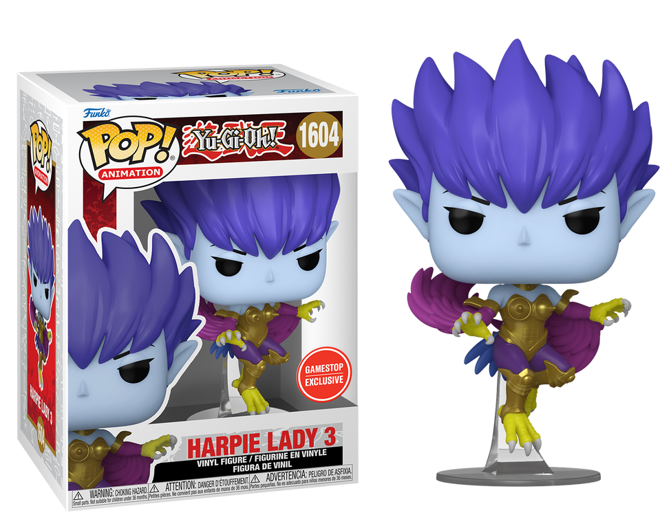 Harpie Lady 3 Gamestop #1604 - Yu-Gi-Oh Funko Pop!