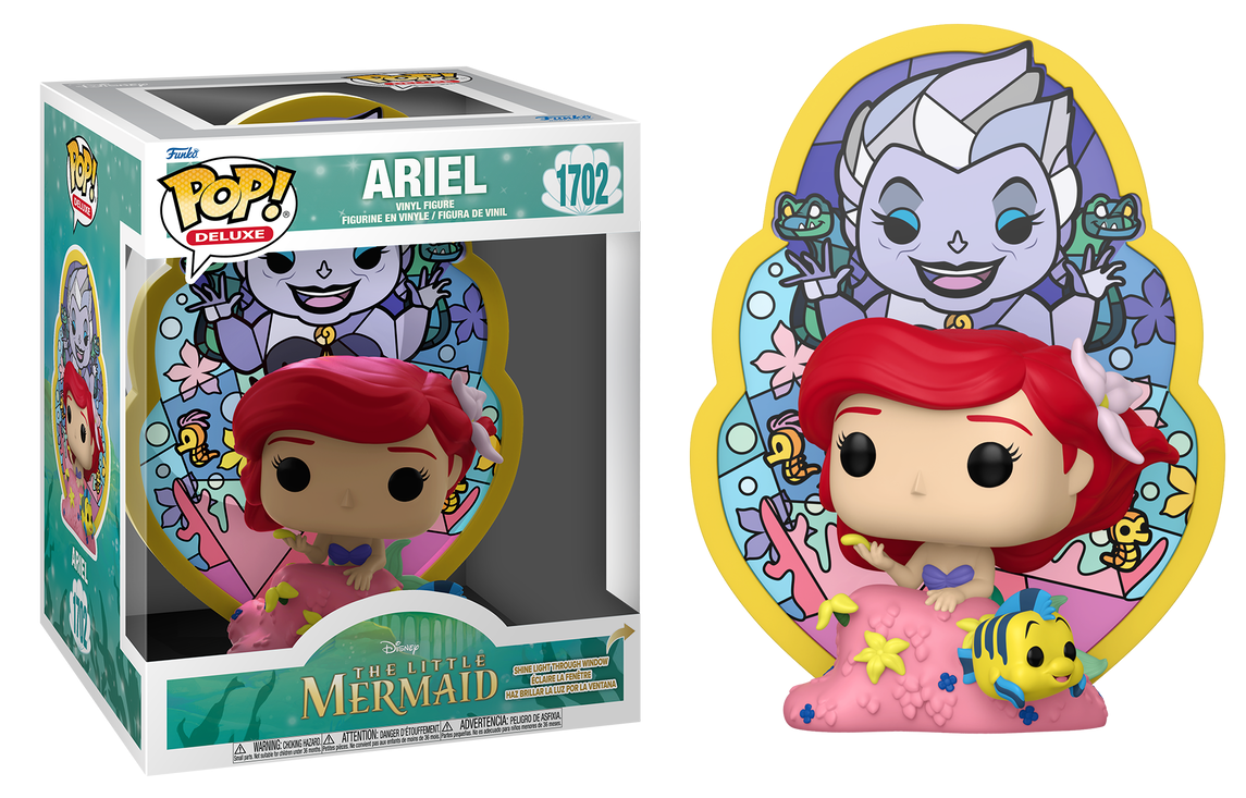 Preventa Ariel Stained Glass #1702 - Disney Princess The Little Mermaid (La Sirenita) Funko Pop!