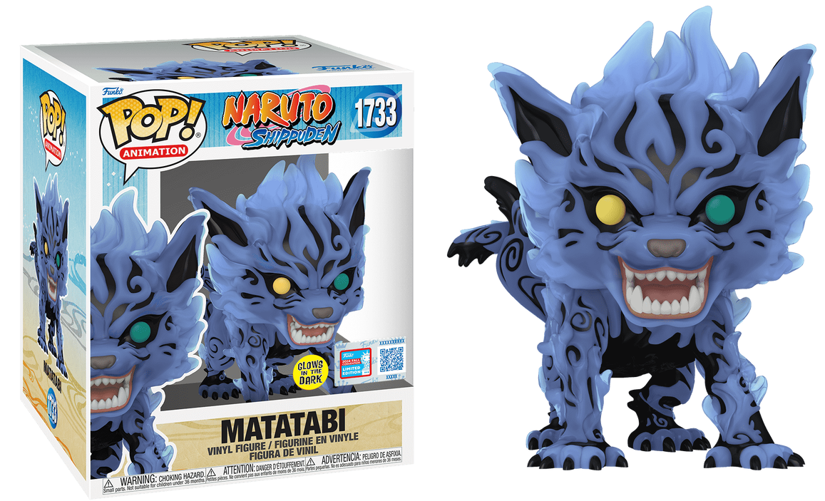 Matatabi GITD 2024 NYCC #1733 - Naruto Shippuden Funko Pop!