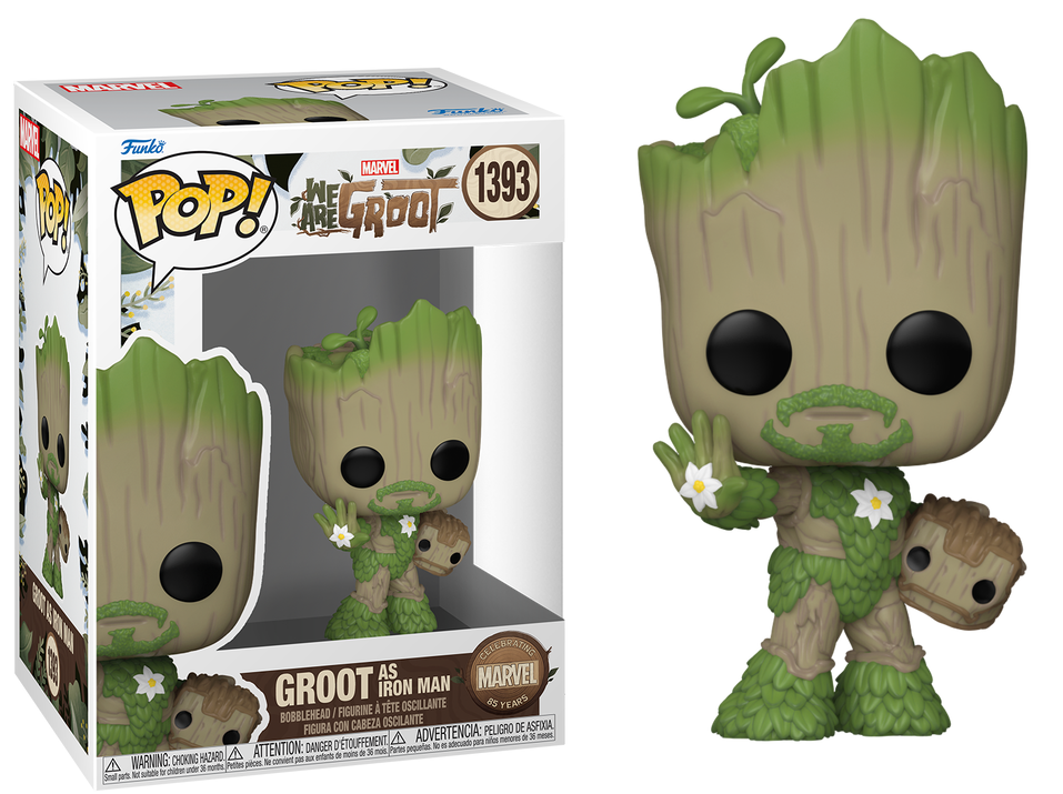 Por Encargo - Groot as Iron Man #1393 - We Are Groot Funko Pop!
