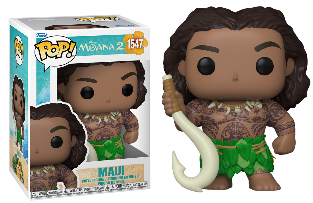 Por Encargo - Maui #1547 - Disney's Moana 2 Funko Pop!