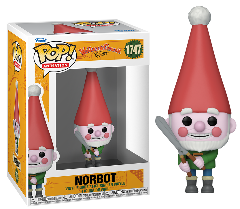 Por Encargo - Norbot #1747 - Wallace & Gromit Funko Pop!