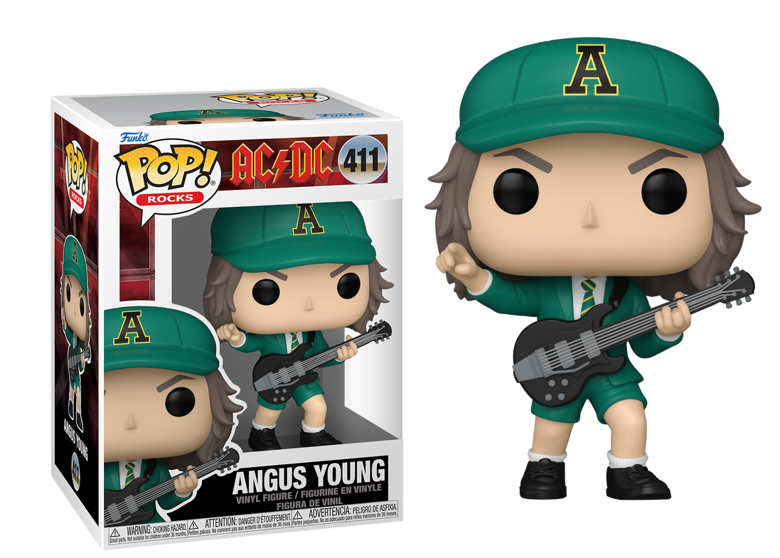 Por Encargo - Angus Young #411 - AC/DC Music Funko Pop!