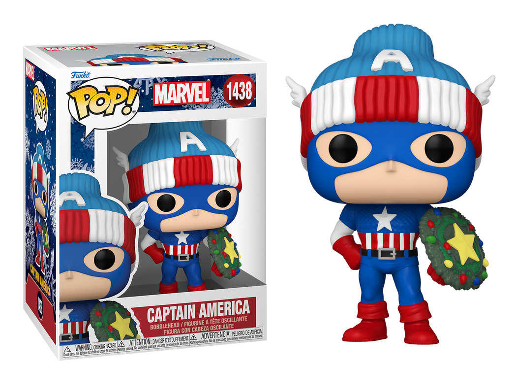 Por Encargo - Captain America #1438 - Marvel Funko Pop!