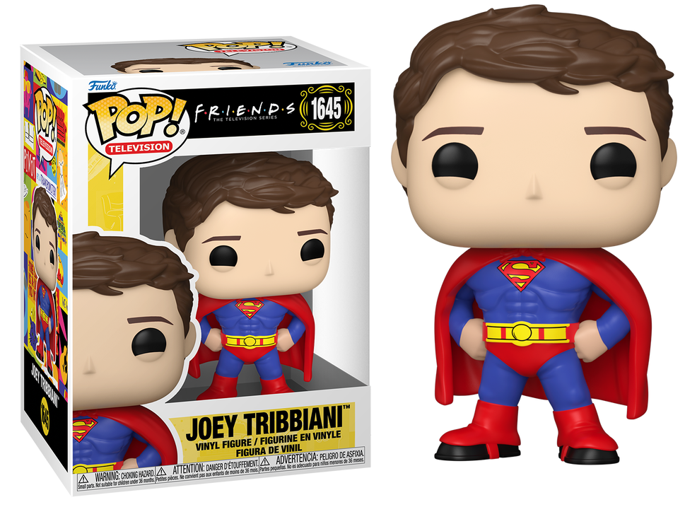 Por Encargo - Joey Tribbiani In Superman Costume #1645 - Friends Funko Pop!