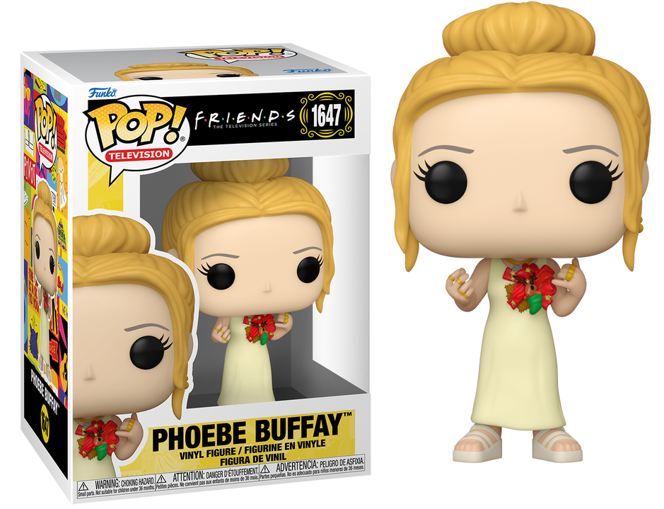 Por Encargo - Phoebe Buffay In Yellow Dress #1647 - Friends Funko Pop!