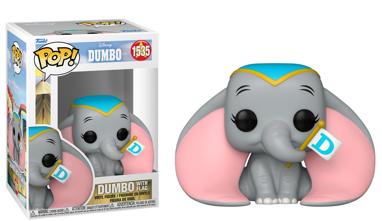 Por Encargo - Dumbo with Flag #1536 - Disney's Dumbo Funko Pop!