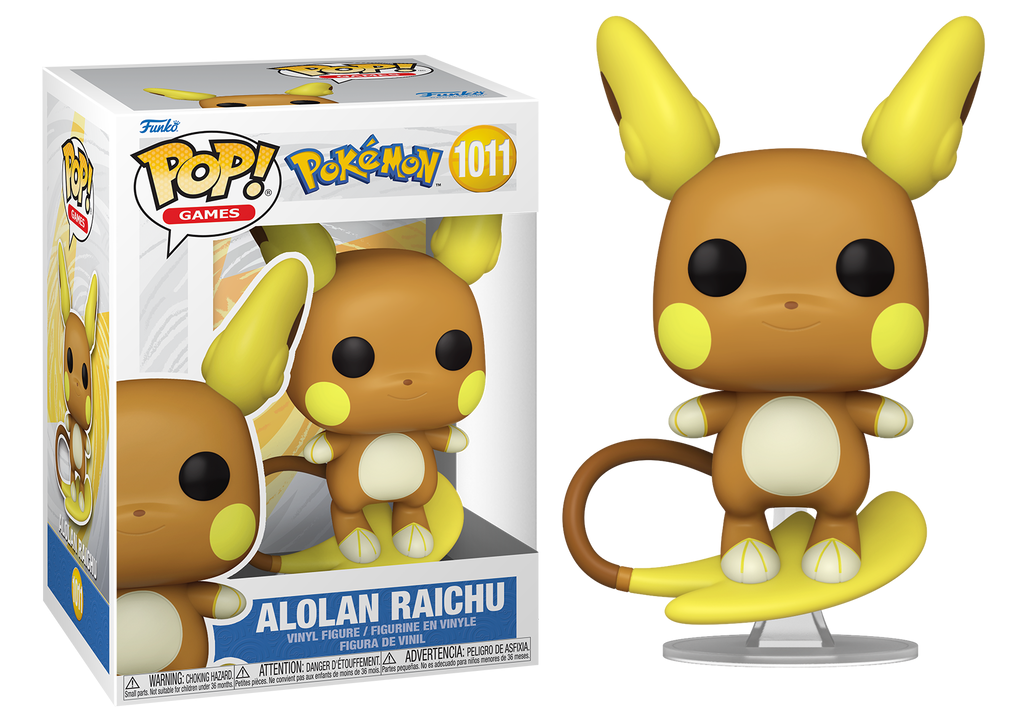 Alolan Raichu #1011 - Pokemon Funko Pop!