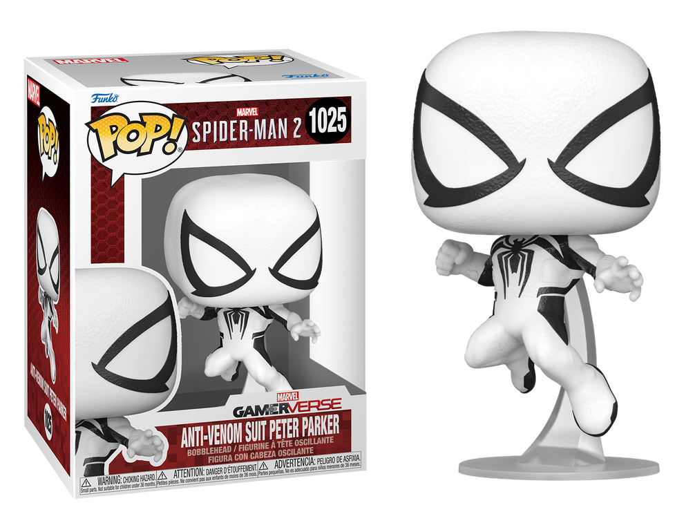 Por Encargo - Anti-Venom Suit Peter Parker #1025 - Marvel's Spider-Man 2 Funko Pop!