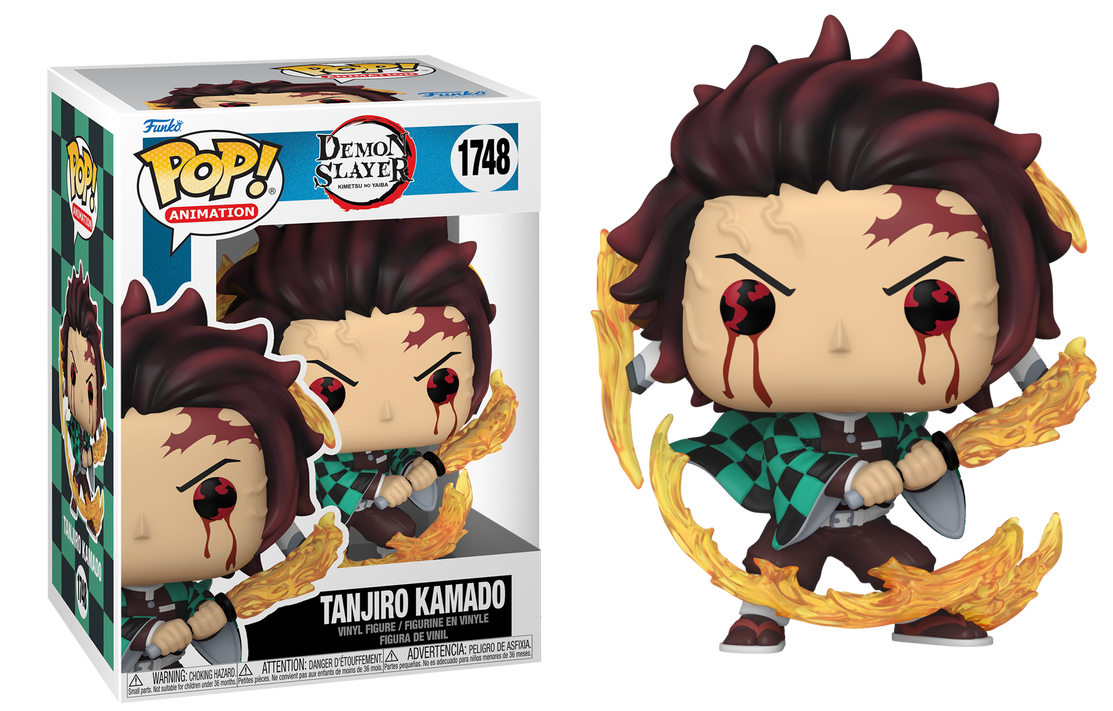 Por Encargo Tanjiro Kamado #1748 - Demon Slayer Funko Pop!