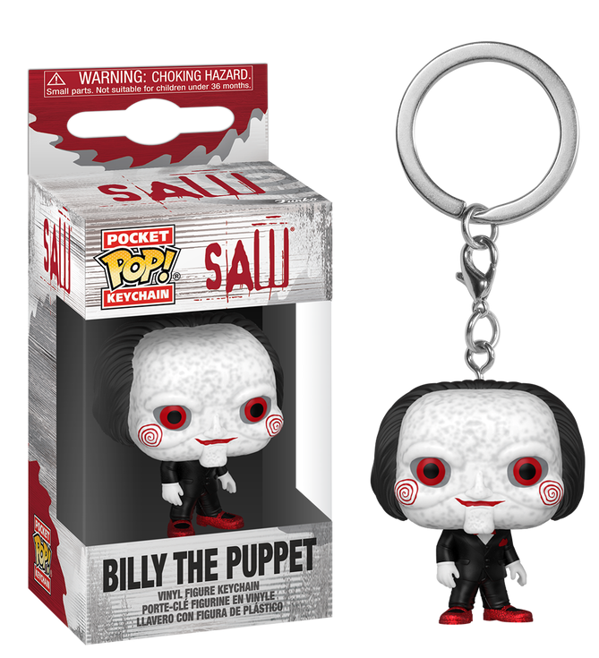 Llavero Billy The Puppet - Keychain Terror Saw Funko Pop!