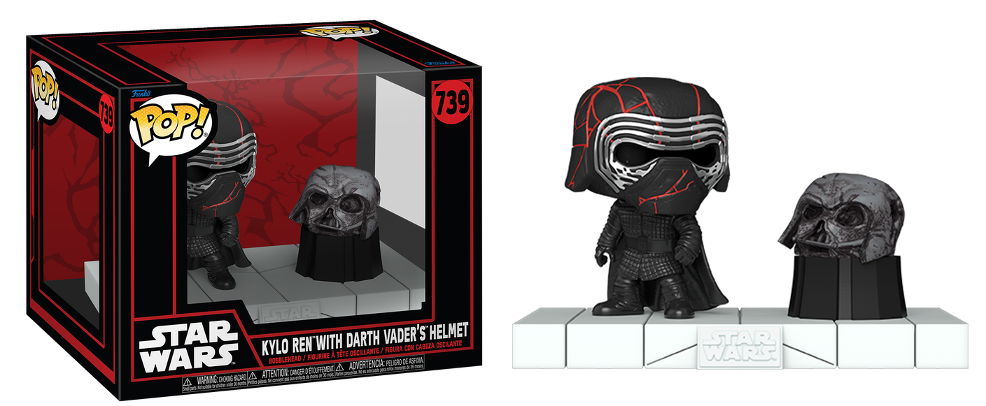 Por encargo - Kylo Ren with Darth Vader's Helmet #739 - Star Wars Funko Pop!