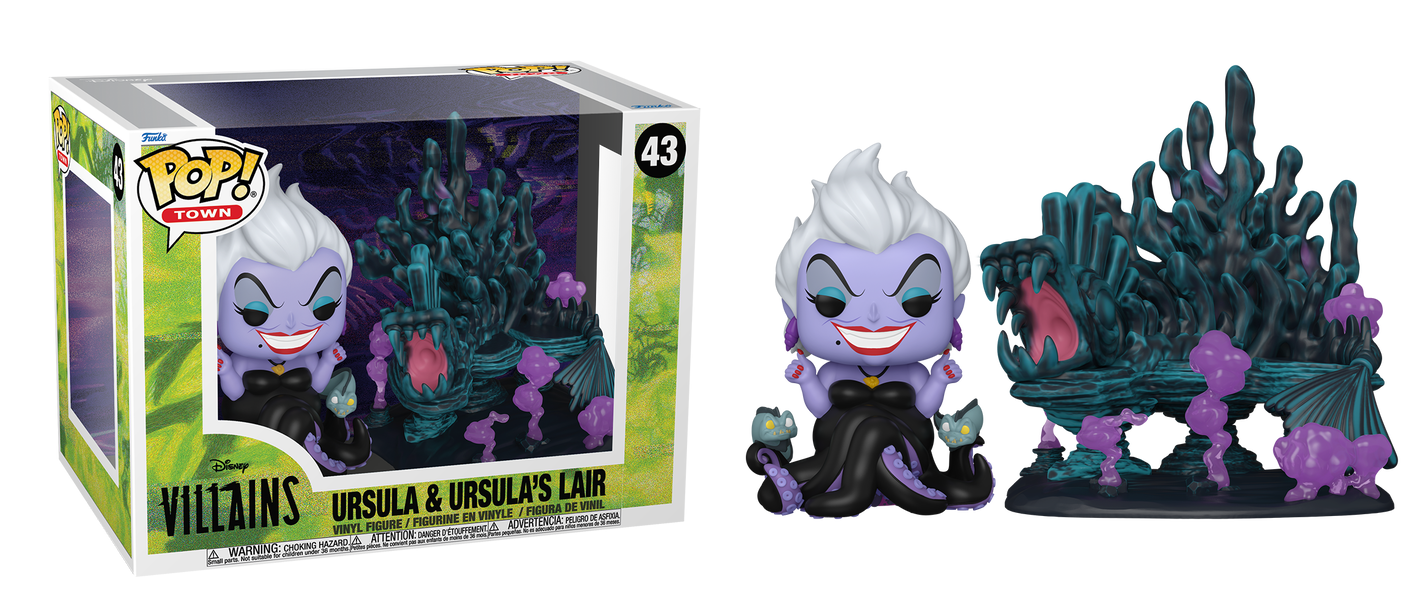 Por Encargo - Ursula & Ursula's Lair #43 - Disney Villains Funko Pop!