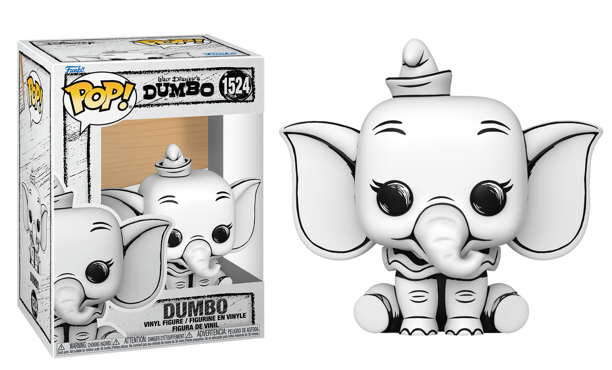 Por Encargo Dumbo Sketch #1524 - Disney's Dumbo Funko Pop!