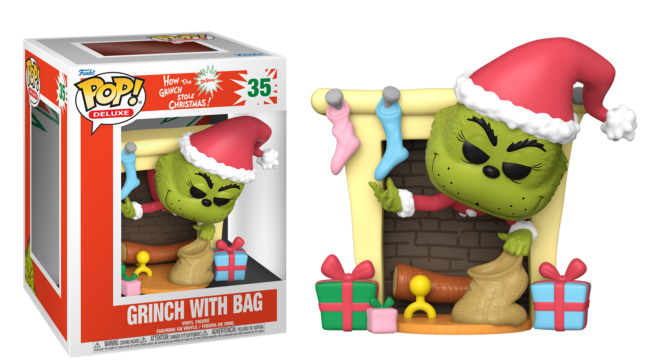 Por Encargo The Grinch with Bag #35 - How The Grinch Stole Christmas Funko Pop!