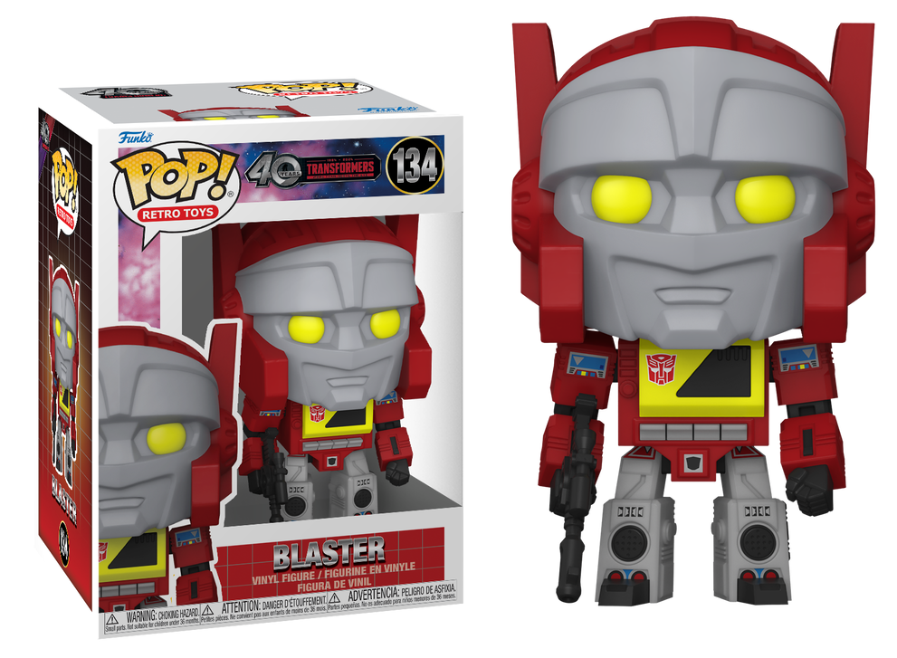 Preventa Rápida Blaster #134 - Transformers Funko Pop!
