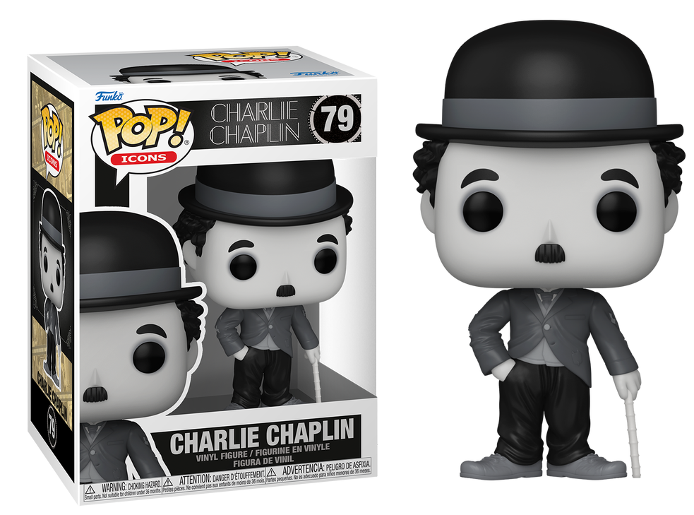 Por Encargo - Charlie Chaplin #79 - Icons Funko Pop!