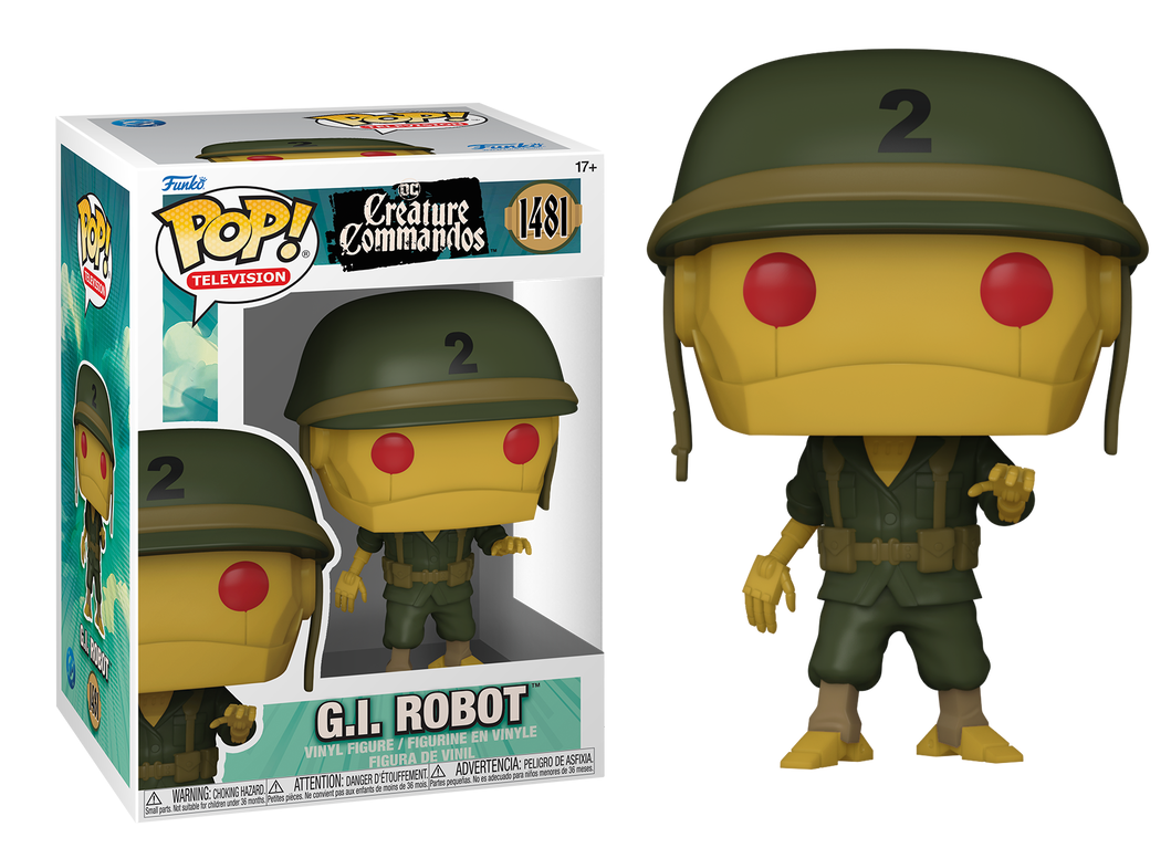 Por Encargo - G.I. Robot #1481 - DC's Creature Commandos Funko Pop!