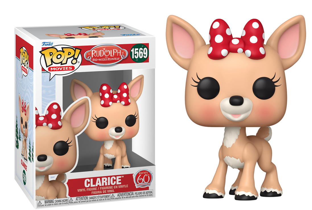 Por Encargo - Clarice #1569 - Rudolph The Red Nosed Reindeer Funko Pop!
