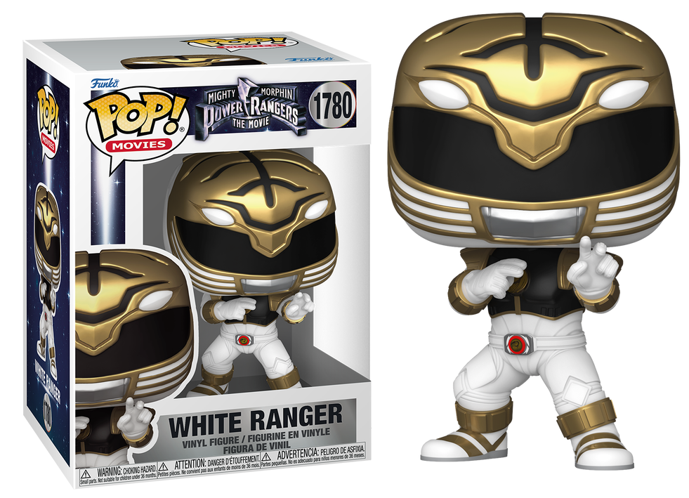 Por Encargo - White Ranger #1780 - Power Rangers The Movie Funko Pop!