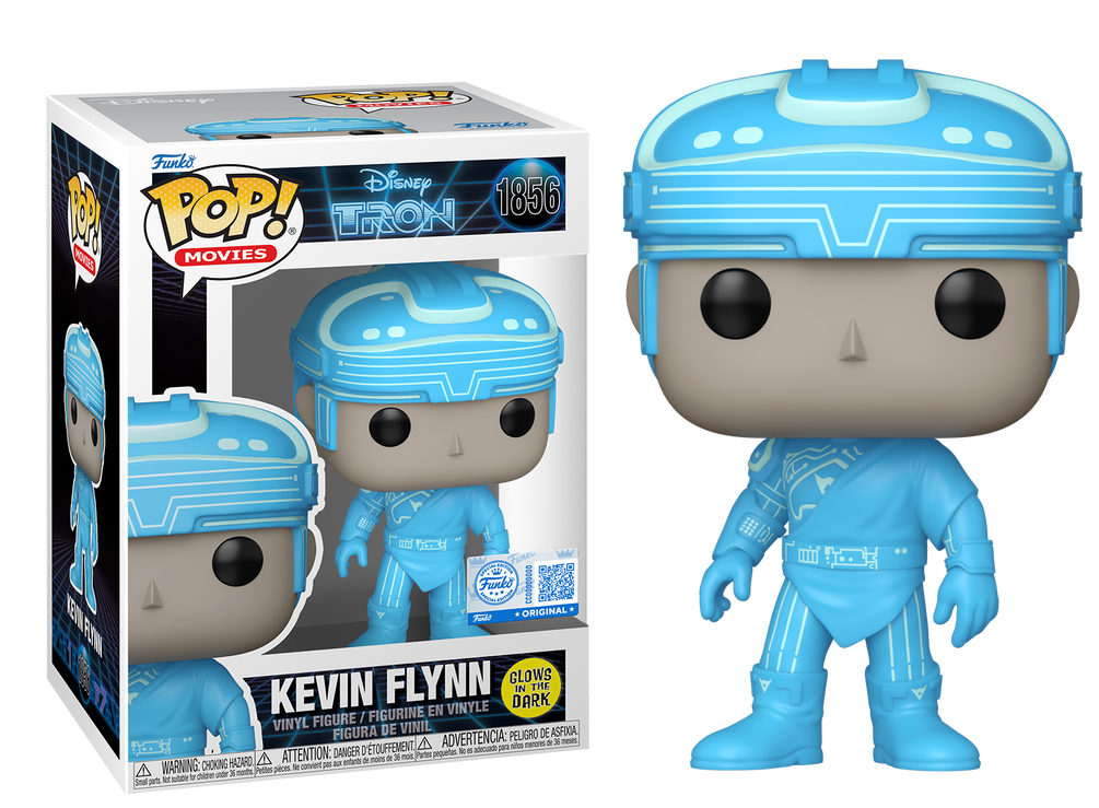Preventa Rápida Kevin Flynn GITD #1856 - Disney's Tron Funko Pop!