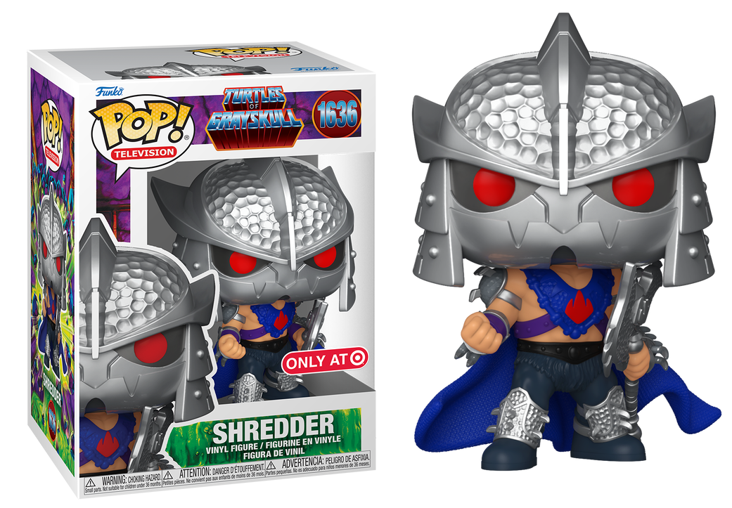 Preventa Shredder Target #1636 - Turtles of Grayskull (Las Tortugas Ninja) Funko Pop!