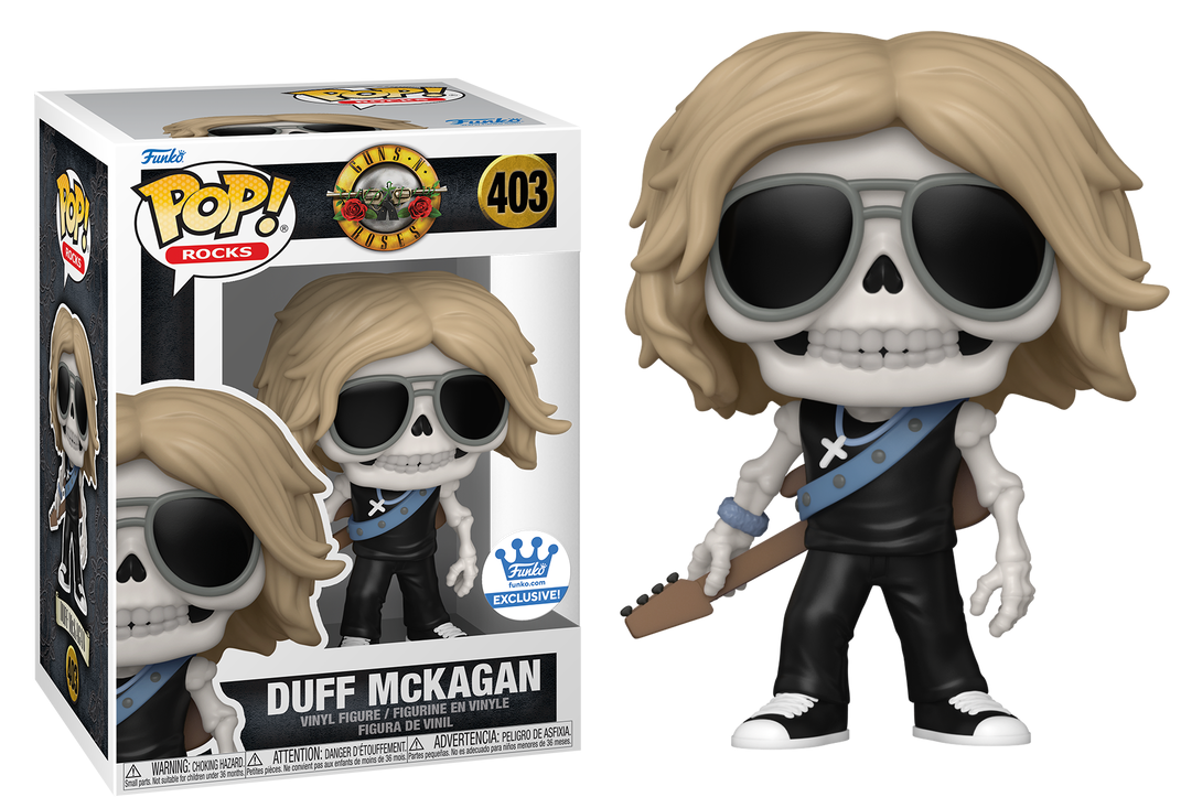 Duff McKagan Funko Shop #403 - Music Guns N Roses Funko Pop!