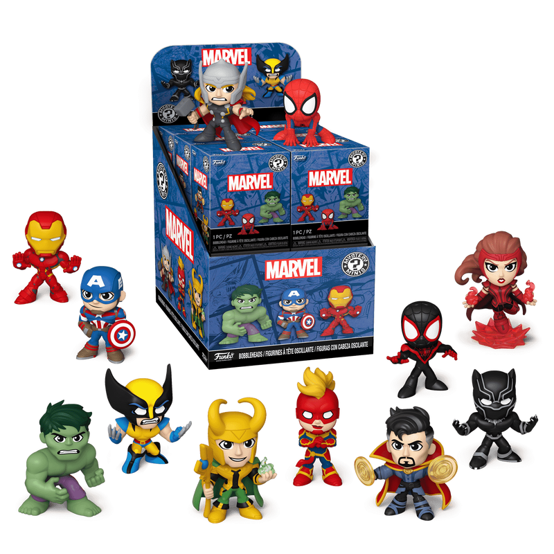 Preventa Rápida Marvel - Mystery Minis (Cajas Misteriosas) Funko Pop!