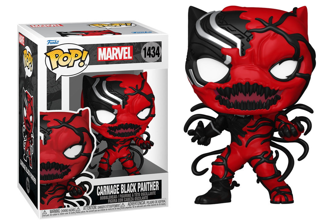 Por Encargo - Carnage Black Panther #1434 - Marvel Funko Pop!