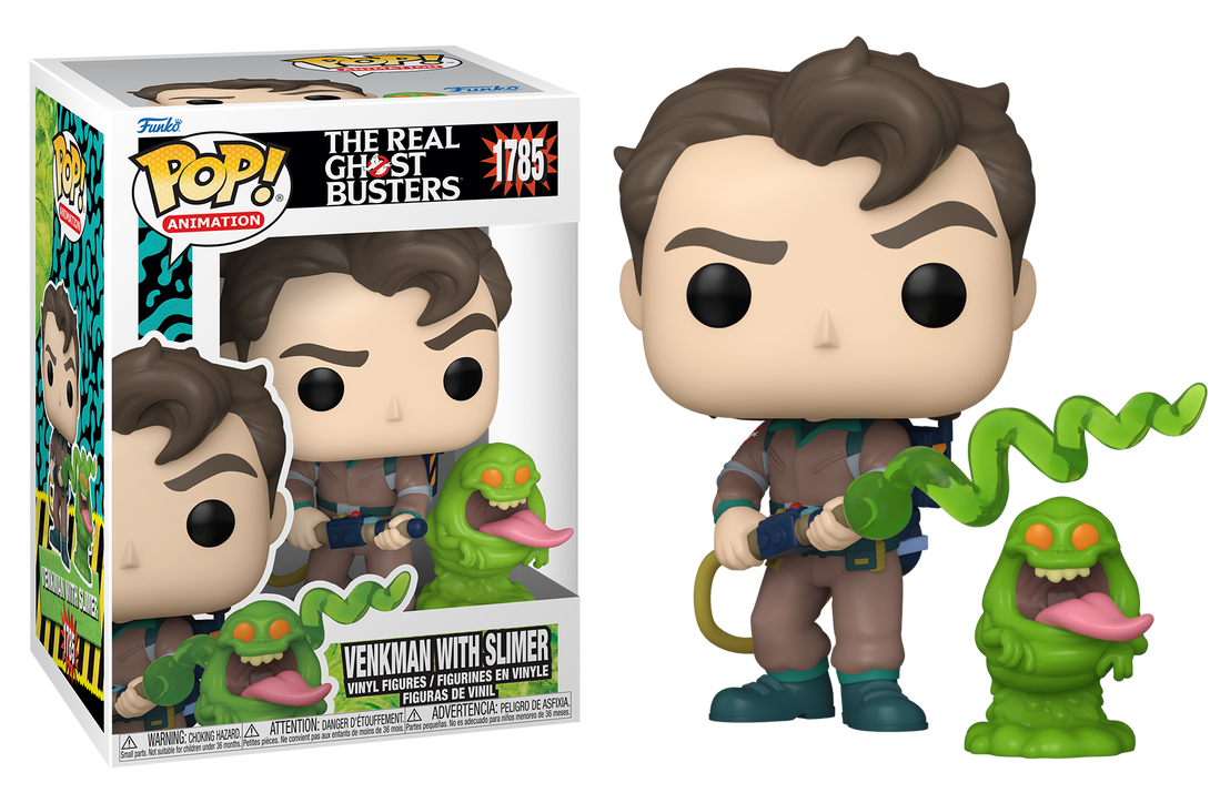 Por Encargo - Venkman with Slimer #1785 - The Real Ghostbusters Funko Pop!