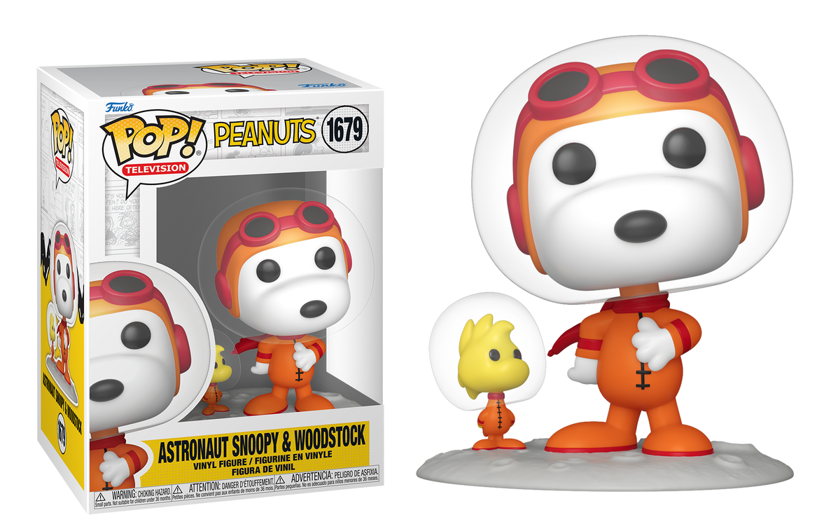 Astronaut Snoopy & Woodstock #1679 - Peanuts Funko Pop!