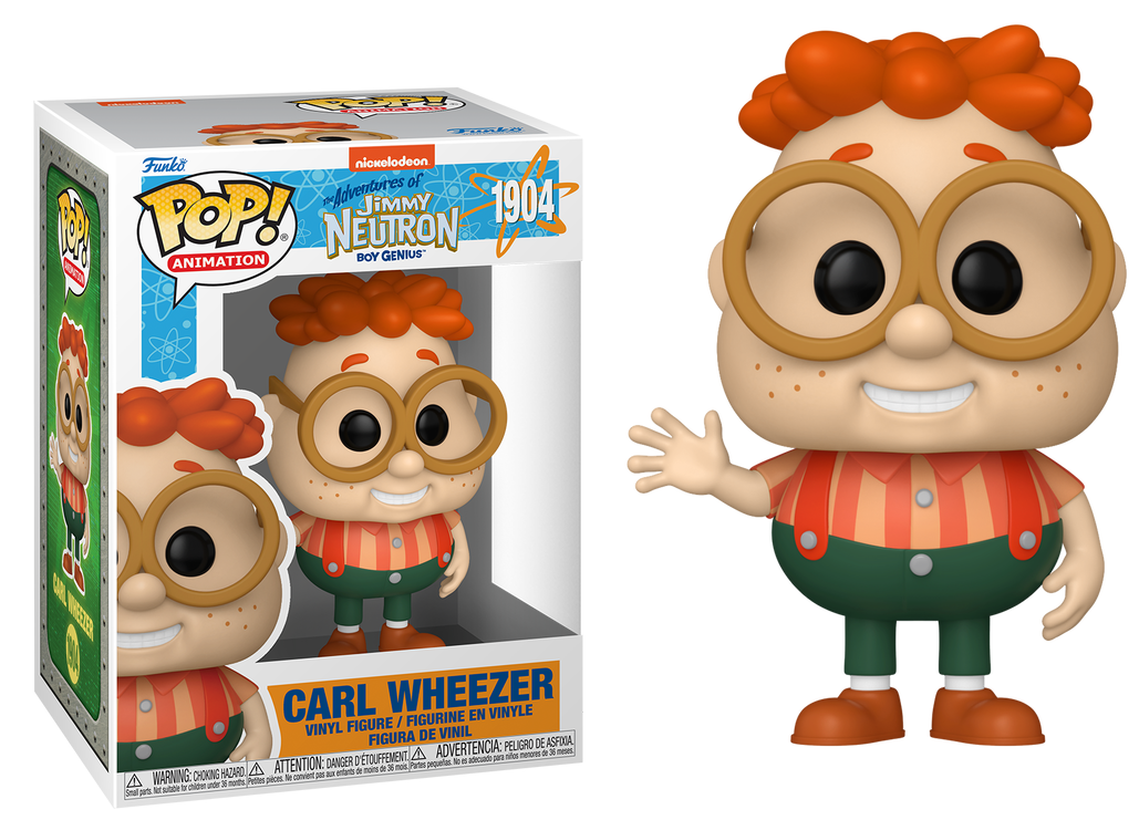 Por Encargo - Carl Wheezer #1904 - The Adventures of Jimmy Neutron Boy Genius Funko Pop!